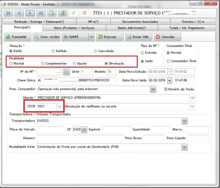Cfop 5921 é Tributado Para Que Serve Significado Exemplos De Uso 5138